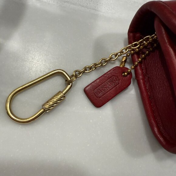 Vintage Coach Red Multifunction Purse Wallet 7219 - Picture 6 of 13